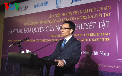 เวียดนามให้สัตยาบันอนุสัญญาของสหประชาชาติว่าด้วยสิทธิของคนพิการ